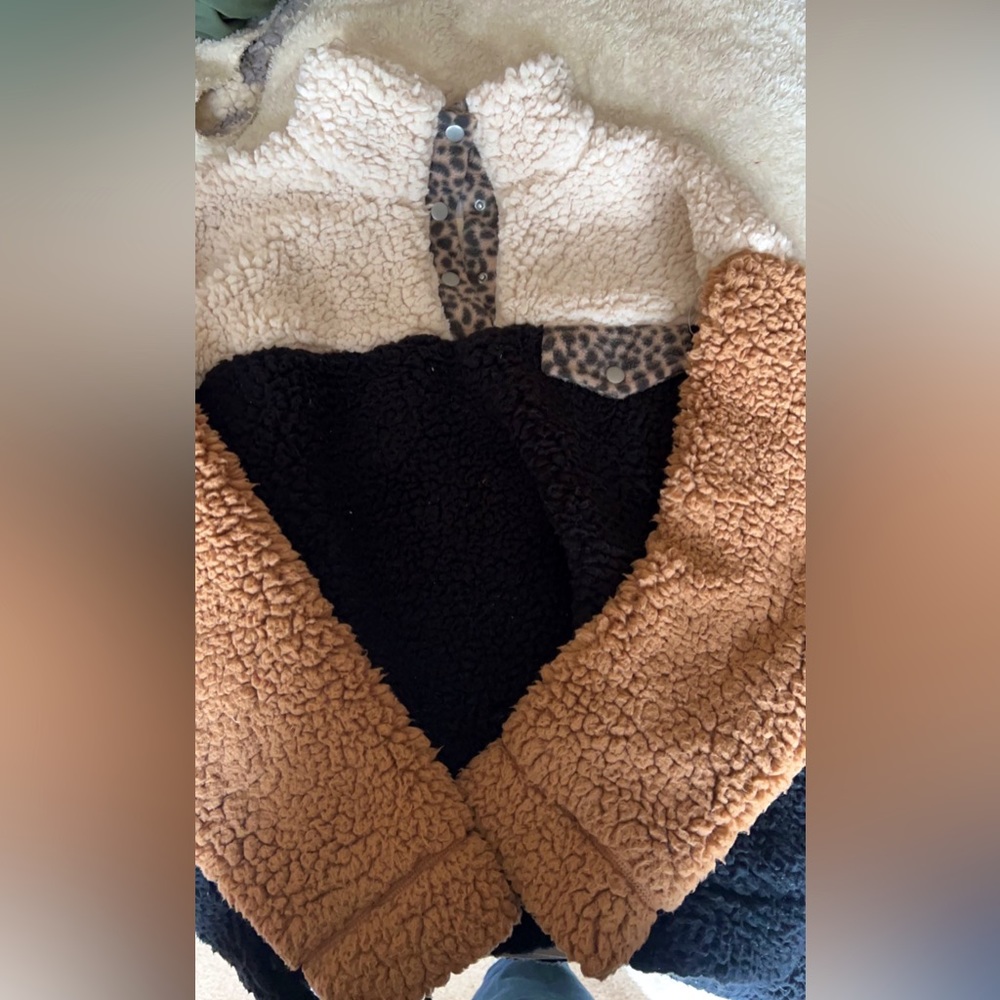 Sherpa pullover